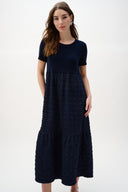 Joseph Ribkoff Trapeze Dress With Scoop Neckline Style 262173