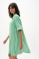 Joseph Ribkoff Stripe Print Trapeze Dress Style 262175