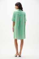 Joseph Ribkoff Stripe Print Trapeze Dress Style 262175