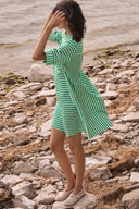 Joseph Ribkoff Stripe Print Trapeze Dress Style 262175