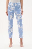 Joseph Ribkoff Printed Straight Pull-On Pants Style 262192