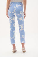 Joseph Ribkoff Printed Straight Pull-On Pants Style 262192