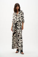 Joseph Ribkoff Tropical Print Boxy Blazer Style 262193