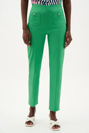 Joseph Ribkoff Pull-On Cropped Pants With Patch Pockets Style 262197