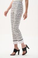 Joseph Ribkoff Printed Straight Pull-On Pants Style 262206