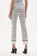 Joseph Ribkoff Printed Straight Pull-On Pants Style 262206