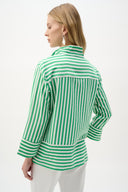 Joseph Ribkoff Stripe Print Straight Jacket Style 262212