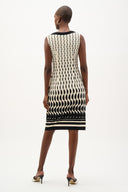 Joseph Ribkoff Geometric Print Sheath Dress Style 262218