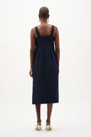 Joseph Ribkoff Straight Dress With Contras Trim Style 262230