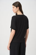 Joseph Ribkoff Jersey Dolman Sleeve Boxy Top Style 262606