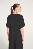 Joseph Ribkoff Jersey Dolman Sleeve Boxy Top Style 262606