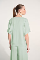 Joseph Ribkoff Jersey Dolman Sleeve Boxy Top Style 262606