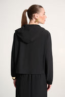 Joseph Ribkoff Hooded Boxy Utility Jacket Style 262621