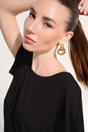 Joseph Ribkoff Boxy Top With Dolman Sleeves Style 262629