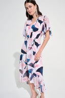 Joseph Ribkoff Floral Print Fit And Flare Dress Style 262713