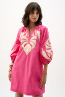 Joseph Ribkoff Floral Embroidered Straight Dress Style 262911