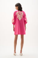 Joseph Ribkoff Floral Embroidered Straight Dress Style 262911