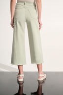 Joseph Ribkoff Featherweave Denim Wide Leg Cropped Jeans Style 262918