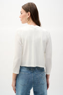 Joseph Ribkoff Sweater Knit Fitted Bolero Cardigan Style 262923
