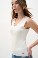 Joseph Ribkoff Sweater Knit Fitted Tank Top Style 262924