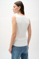 Joseph Ribkoff Sweater Knit Fitted Tank Top Style 262924