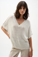 Joseph Ribkoff Sweater Knit Relaxed Top Style 262925