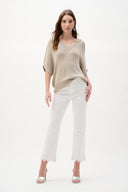 Joseph Ribkoff Sweater Knit Relaxed Top Style 262925