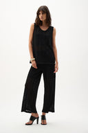 Joseph Ribkoff Chevron Stitch Relaxed Tunic Top Style 262932