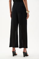 Joseph Ribkoff Knit Chevron Stitch Culotte Pants Style 262933
