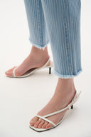 Joseph Ribkoff Cotton Denim Stripe Print Straight Jeans Style 262934