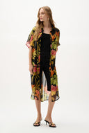 Joseph Ribkoff Tropical Print Straight Blouse Style 262949