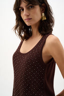 Joseph Ribkoff Embellished Knit Camisole Style 262957