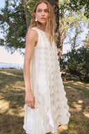 Joseph Ribkoff Sweater Knit Sleeveless A-Line Dress Style 262961