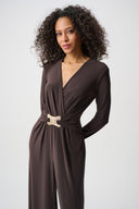 Joseph Ribkoff Wide-Leg Wrap Jumpsuit Style 263005