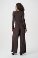 Joseph Ribkoff Wide-Leg Wrap Jumpsuit Style 263005