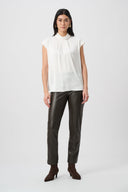 Joseph Ribkoff Satin Turtleneck Top Style 263022