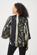 Joseph Ribkoff Satin Abstract Boxy Top Style 263024