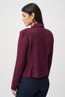 Joseph Ribkoff Bouclé Notched Collar Blazer Style 263033