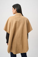 Joseph Ribkoff Faux Suede Poncho Jacket Style 263037