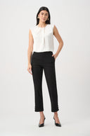 Joseph Ribkoff Jacquard Slim Fit Pull-On Pants Style 263042