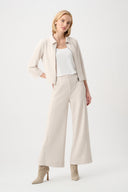 Joseph Ribkoff Textured Culotte Pants With Pin-Tuck Detail Style 263047