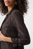 Joseph Ribkoff Pleated Satin Open Blazer Style 263050