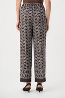 Joseph Ribkoff Chain Print Pull-On Pants Style 263058