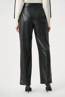 Joseph Ribkoff Leatherette Wide-Leg Pull-On Pants Style 263063
