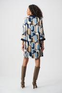 Joseph Ribkoff Geometric Trapeze Dress Style 263064