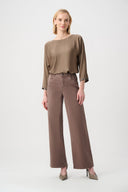 Joseph Ribkoff 3/4 Dolman Sleeve Boat-Neck Tunic Style 263069