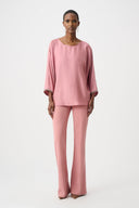 Joseph Ribkoff 3/4 Dolman Sleeve Boat-Neck Tunic Style 263069
