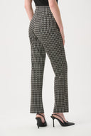 Joseph Ribkoff Geometric Straight Pull-On Pants Style 263073