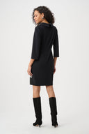 Joseph Ribkoff Geometric Color Block Dress Style 263075