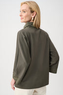 Joseph Ribkoff Jacquard Sweater Knit Trapeze Top Style 263078